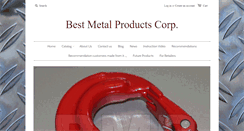Desktop Screenshot of best-metal-products.com