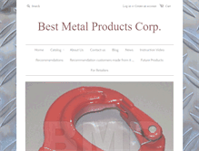 Tablet Screenshot of best-metal-products.com